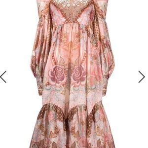 Kaleidoscope midi gown zimmermann